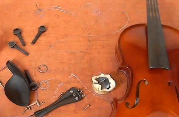 montar un violín, cómo hacerlo paso a paso